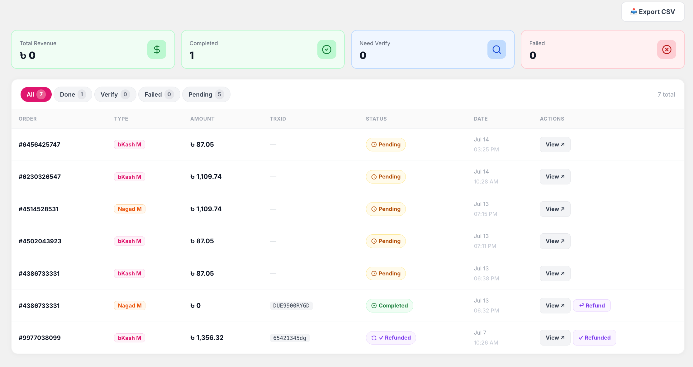 BD Pay Link — সব Payment
